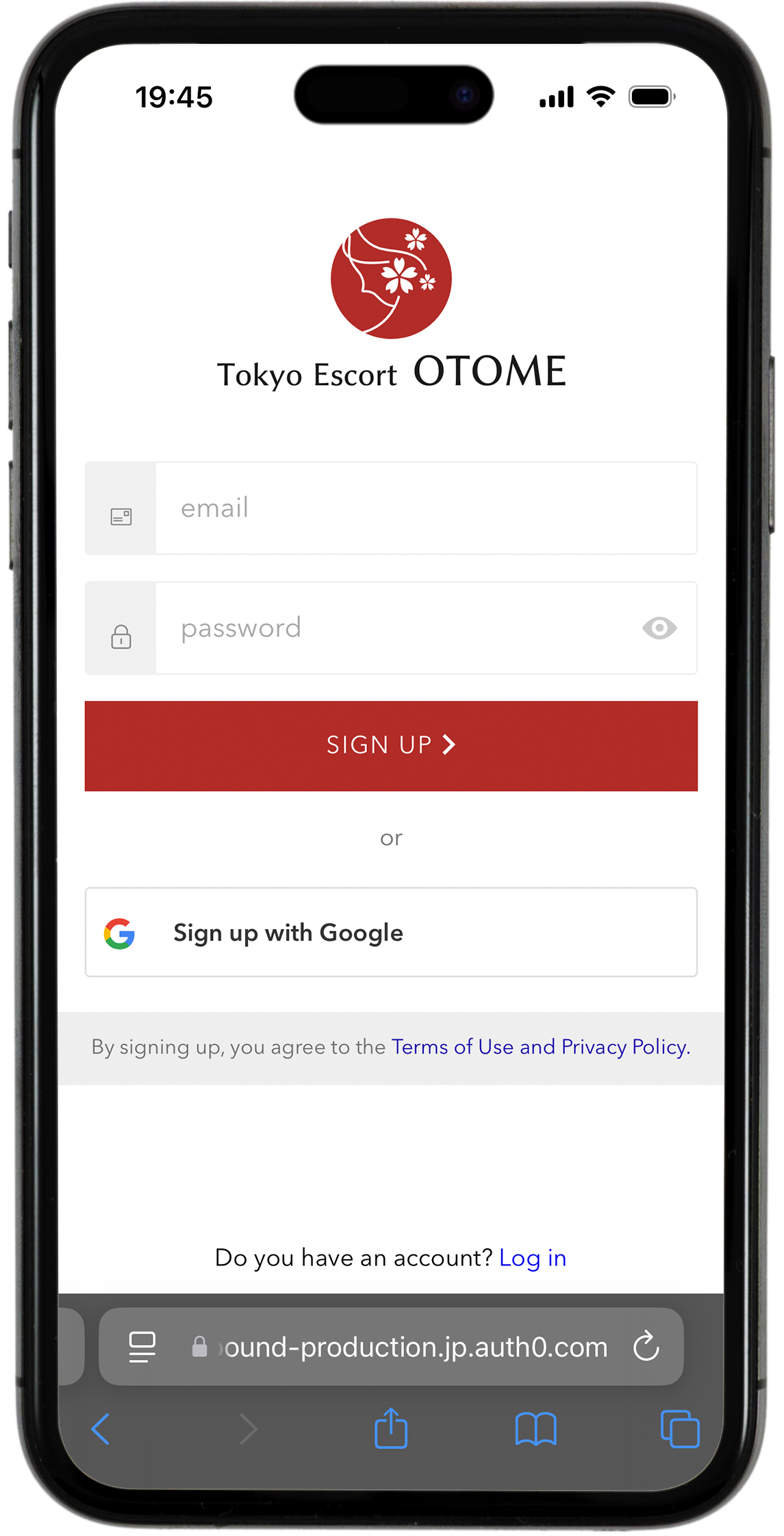 STEP2 Send authentication link